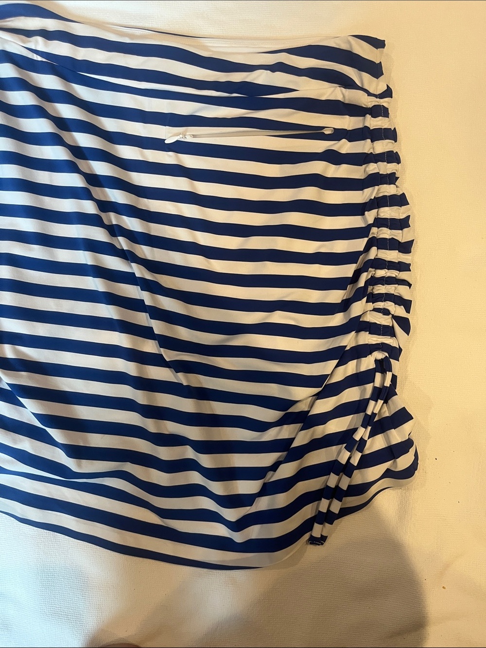 G/FORE Navy and White Striped Women's Swim Sarong - Picture 3 of 6